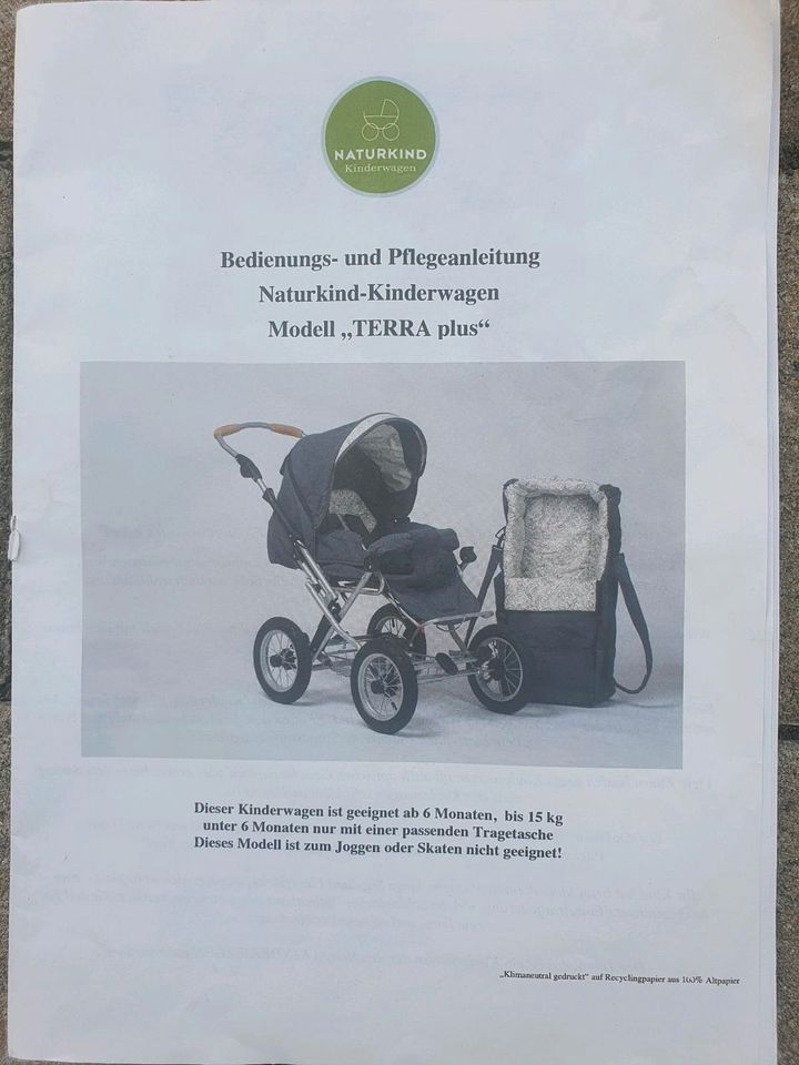 Kinderwagen Naturkind Terra plus in Frankenthal (Pfalz)