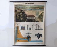 Wasserwerk Schautafel / Schaubild / Lehrtafel Retro Schule Dresden - Tolkewitz Vorschau