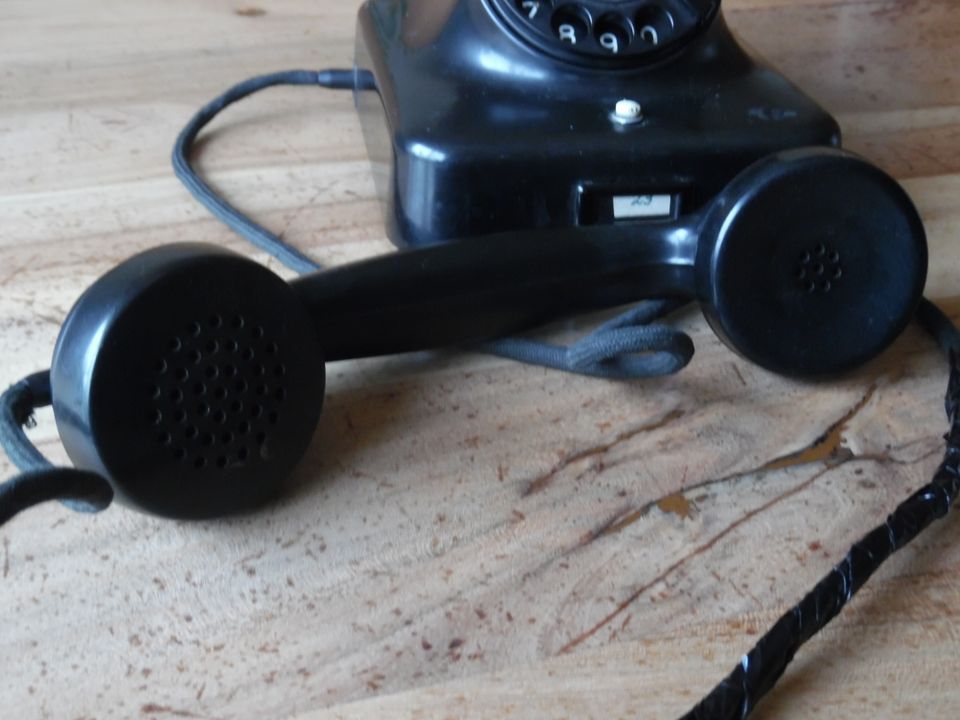 ALTES FRIEDRICH REINER TELEFON POST.WOHL BAKELIT in Uettingen