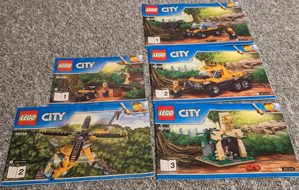 LEGO, Dschungel Expedition, 2 Lego-Sets (65198, 65158) in Maselheim