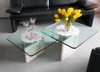 Toller 2er Couchtisch Glas+Marmor Topzustand Nordrhein-Westfalen - Dülmen Vorschau