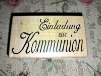 Kommunion Stempel Einladung Rheinland-Pfalz - Grafschaft Vorschau