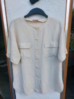 Strenesse kurzarm Bluse Sommershirt Seide 38 Beige Baden-Württemberg - Mötzingen Vorschau