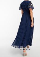 Elegantes Midikleid mit Blumenstickerei Frankfurt am Main - Preungesheim Vorschau