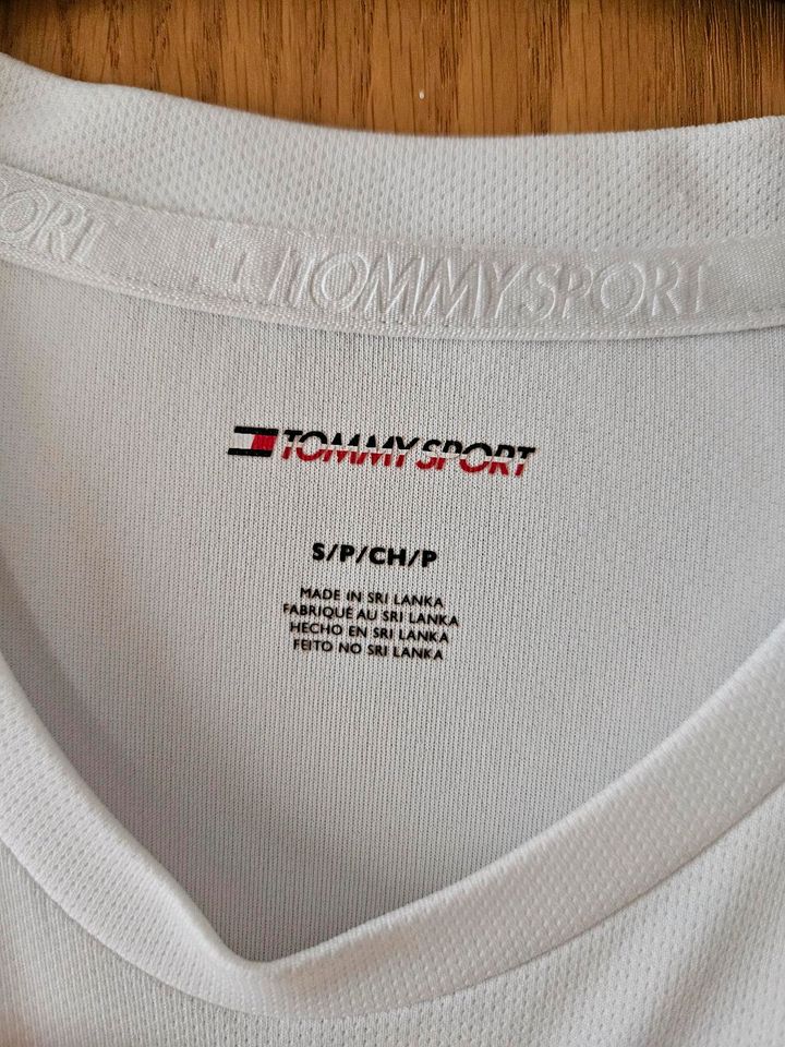 Tommy Hilfiger Sport T-Shirt in weiß / Größe S / unisex in Ettenheim