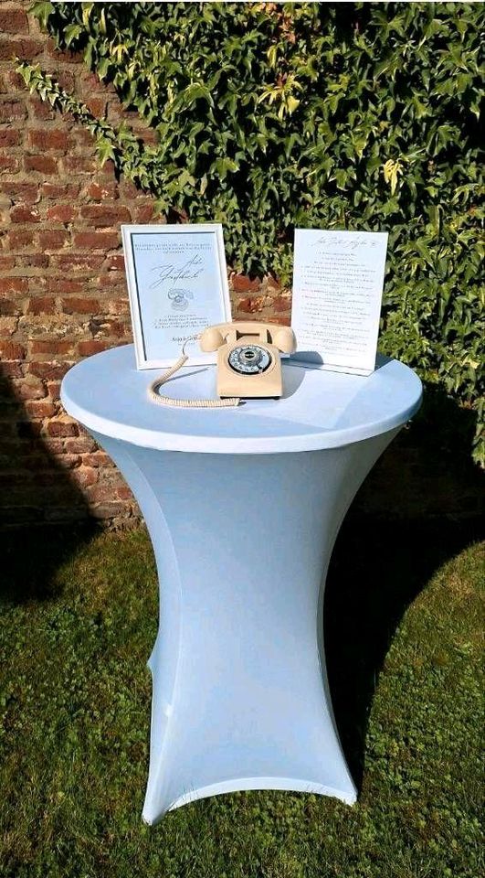 Audio Gästebuch Telefon mieten - Hochzeitstelefon - Gästetelefon in Alsdorf