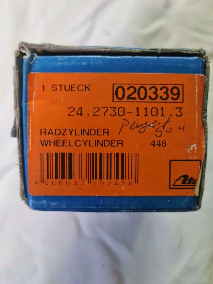2x Radbremszylinder peugeot 504 404 neu NOS in Rietberg
