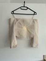 Edles Zara Crop Top 3/4 Ärmel Große Tüll Blume Mesh Organza NEU Berlin - Tempelhof Vorschau