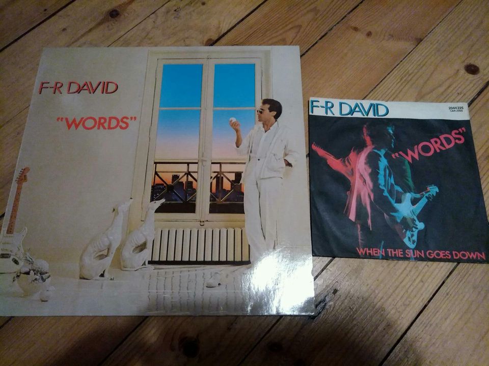 F.R.David Words LP Vinyl Schallplatte Pick up the phone in Hamburg