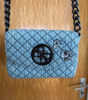 Originale Guess Handtasche Jeans Optik used look Steinchen Bochum - Bochum-Süd Vorschau