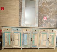 Sideboard, indisch, Kolonialmöbel, massiv Mango, shabby Baden-Württemberg - Straubenhardt Vorschau