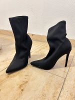 Damen Schuhe schwarz Absatz Stiefeletten gr37 high heels Bayern - Bergrheinfeld Vorschau
