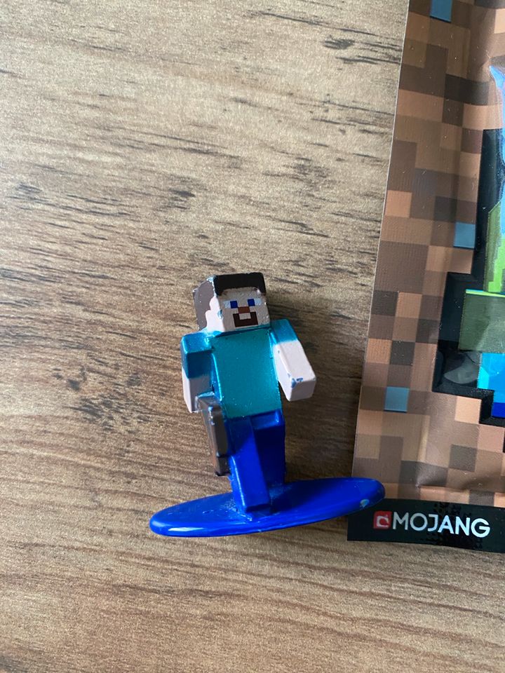 Minecraft Figur Sammelfigur Metall Metallfigur in Amberg