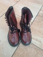 Coole Boots bordeaux Sachsen - Lunzenau Vorschau