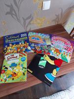 Simpsons Wandkalender und Panini Stickerheft Sachsen-Anhalt - Dessau-Roßlau Vorschau