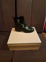 Michael Kors Stiefeletten schwarz Gold Biker Ankle Boot Hamburg-Nord - Hamburg Barmbek Vorschau