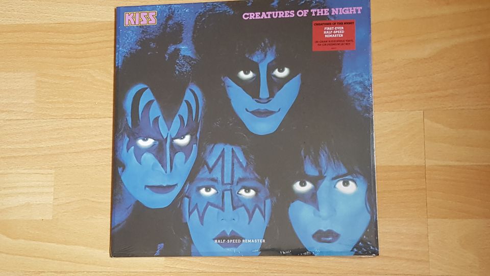 Kiss - Creatures of the Night  (Half Speed LP) 2022 in Offenbach