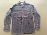 3SIXTEEN  Herringbone flannel hunting shirt - navy, size L Düsseldorf - Grafenberg Vorschau