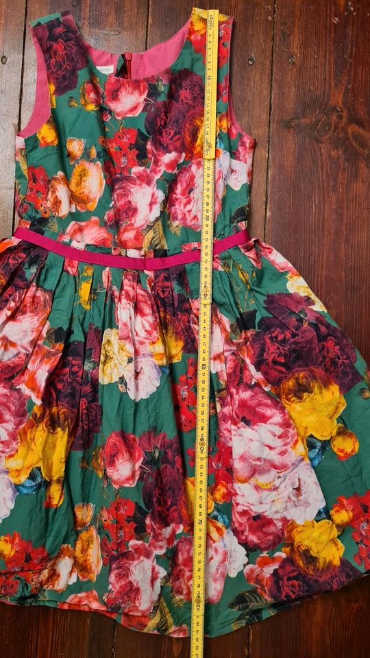 buntes florales Monsoon Kleid 12-13 Jahre Gr. 152 158 Blumen in Berlin