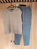 Hallhuber Pullunder L braun karo tapered Hose S/M Bayern - Bad Feilnbach Vorschau