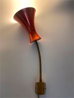 * VINTAGE SCHWANENHALS TÜTENLAMPE WANDLAMPE ROSA PINK METALLIC 50 Berlin - Charlottenburg Vorschau