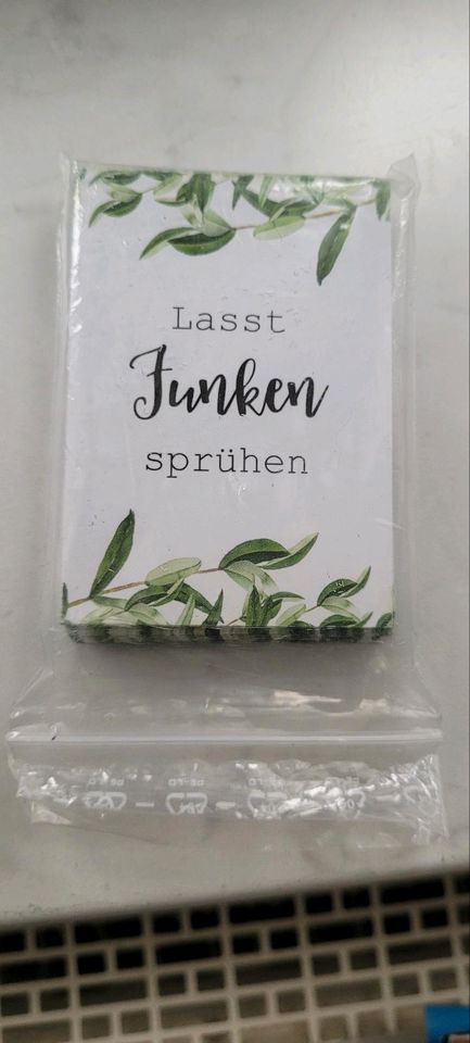 Lasst funken sprühen/ hochzeit in Buko