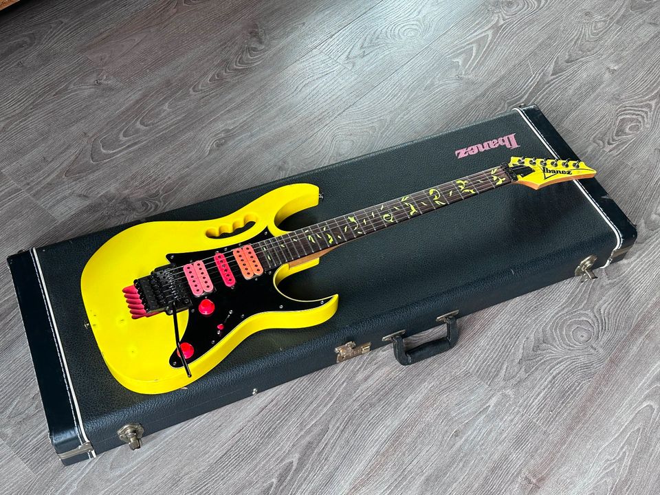 1989 Ibanez JEM 777 VDY Desert Yellow Vintage JEM Steve Vai in Emmerich am Rhein