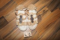 Kickers Leder Sandalen Gr.40 in beige bequem Sommer Sandaletten Güstrow - Landkreis - Gülzow-Prüzen Vorschau