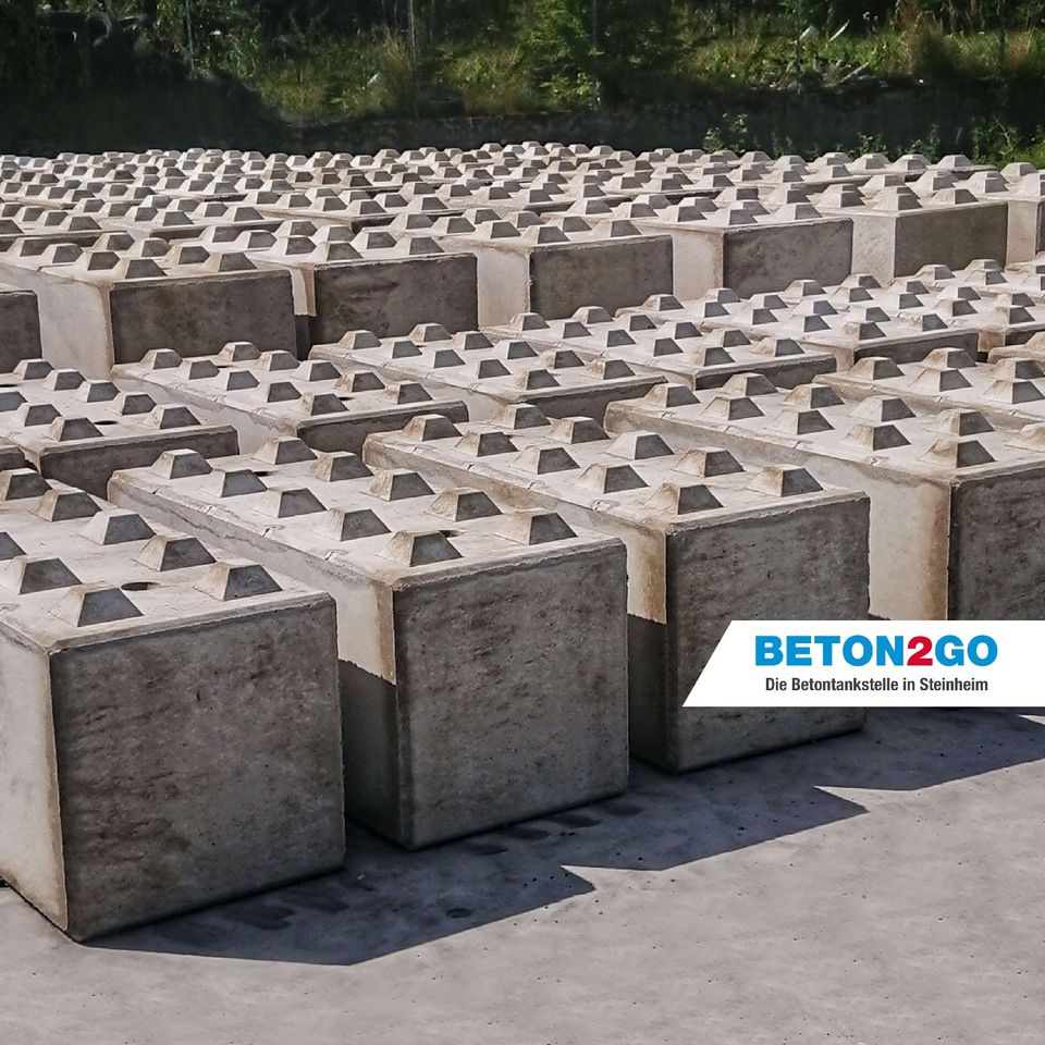 Firmenführung Besichtigung Beton2Go Betontankstelle in Steinheim