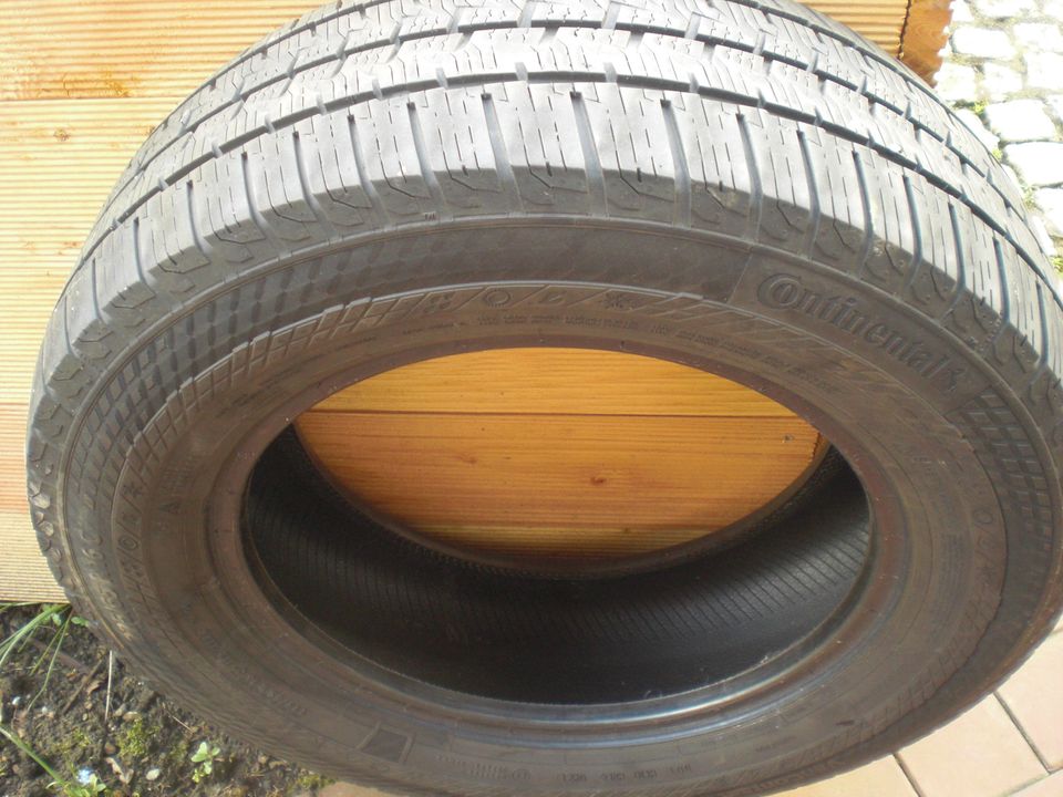 1x Conti " Van Contact 4 Season " 225 / 65 R16 C Allwetter 7,5 mm in Horn-Bad Meinberg