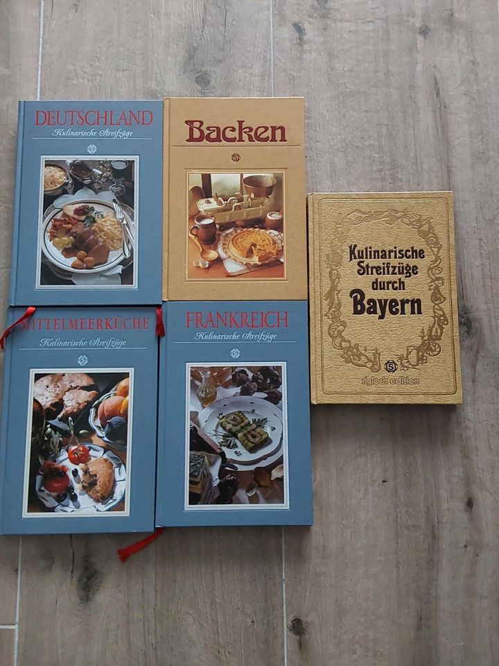 Verschiedene Kochbücher backbücher je Buch 6€ in Mühldorf a.Inn