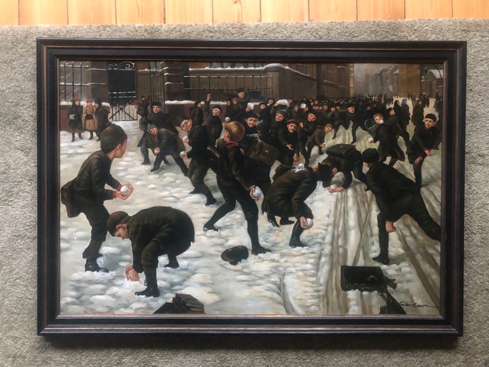 Sehr schönes Gemälde Öl auf Leinwand 60x90 in Kiel