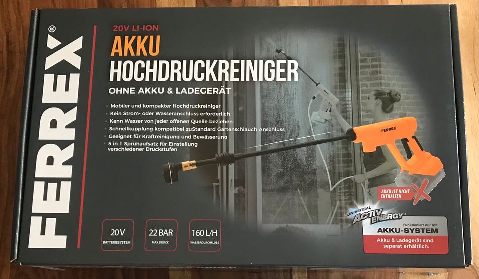 Ferrex Akku Hochdruckreiniger in Köln