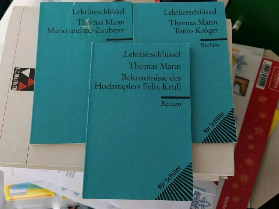 Reclam Lektüreschlüssel Thomas Mann Tonio Kröger in Bruchsal