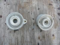 Halterung - antik Porzellan - 2 Stück - 50er Jahre Sachsen - Waldheim Vorschau