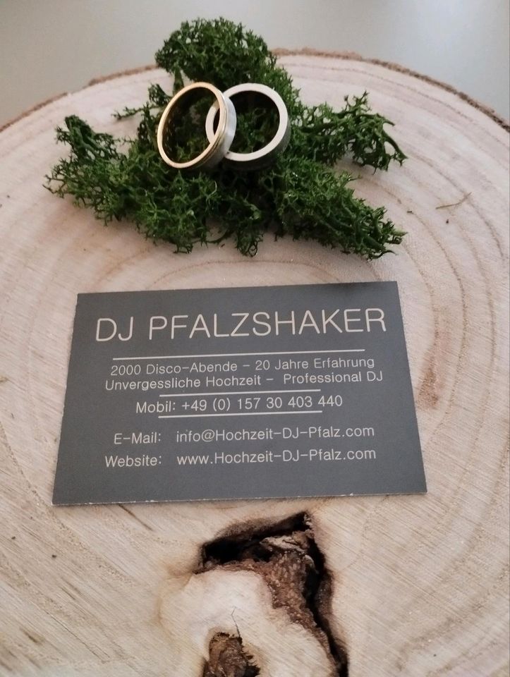 Hochzeits DJ ❤️  DJ PFALZSHAKER Firmenevents und Geburtstage ❤️ in Bad Dürkheim