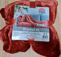 NEU Kuscheldecke XL Decke Blanket 220 x 240 Rot Ziegelrot Bayern - Neutraubling Vorschau