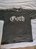 Schwarzes T-Shirt "Goth" mit Ösen Thüringen - Gera Vorschau