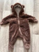 Teddyoverall braun H&M 50 Overall warm Herbst/ Winter Mecklenburg-Vorpommern - Greifswald Vorschau