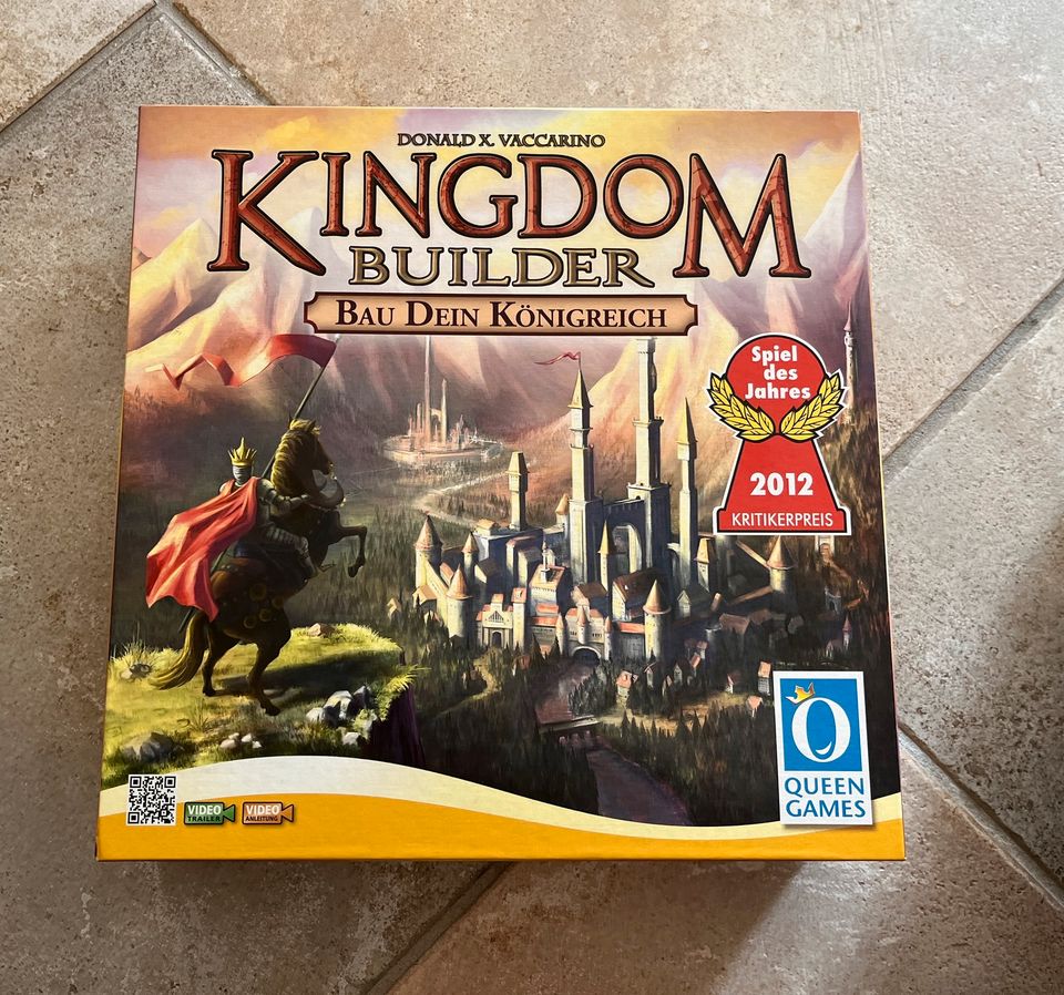 Kingdom Builder Bau dein Königreich nur 1x gespielt in Remscheid