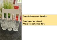 Crystal glass set of 6 vodka Dresden - Innere Altstadt Vorschau