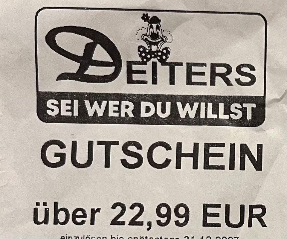 Deiters Gutschein in Köln