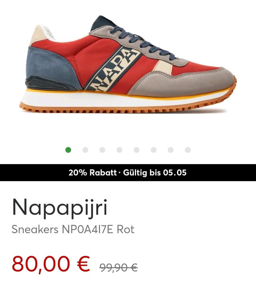 Napapijri Sneakers / Gr.42 in Bamberg
