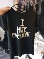 I Hate Everyone Tshirt Damen Schwarz Anto Social S 36 Düsseldorf - Oberkassel Vorschau