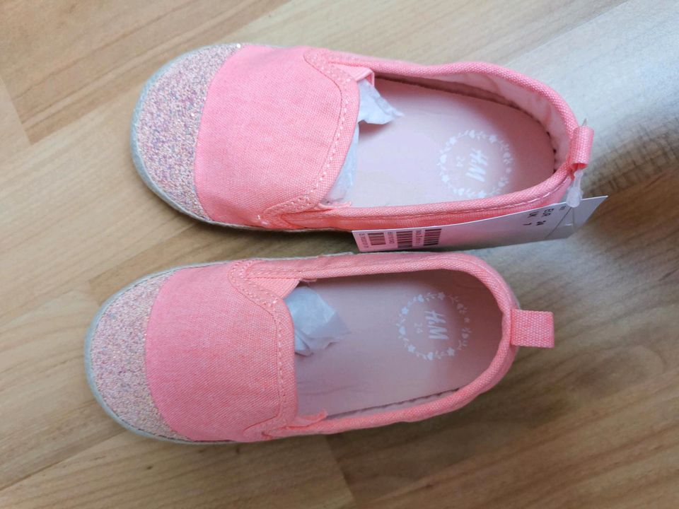 Espadrilles Slipper Schuhe H&M NEU Gr. 24 in Rosengarten