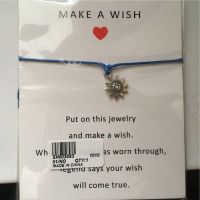 Make a wish Armband Freundschaftsarmband blau silber neu ovp Nordrhein-Westfalen - Mönchengladbach Vorschau