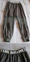 SHEIN EZwear Hose mit Buchstaben Grafik und Fischnetzeinsatz Sachsen - Torgau Vorschau