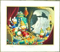 Carl Barks Lithographie   In the Cave of Alibaba   Gold Plate Berlin - Zehlendorf Vorschau
