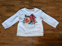 Zara Pullover Blumen bestickt cremeweiß Gr 86 Nordrhein-Westfalen - Warendorf Vorschau