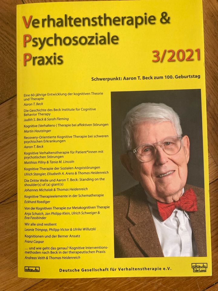 Verhaltenstherapie & psychosoziale Praxis e/20211/2021 in Hannover